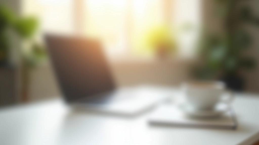 Espace de travail moderne avec ordinateur portable et matériel d'affaires