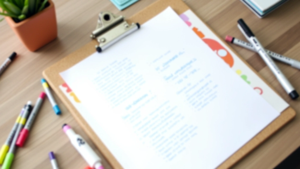 Bloc de texte bien structuré avec titres, sous-titres et paragraphes numérotés sur un écran blanc