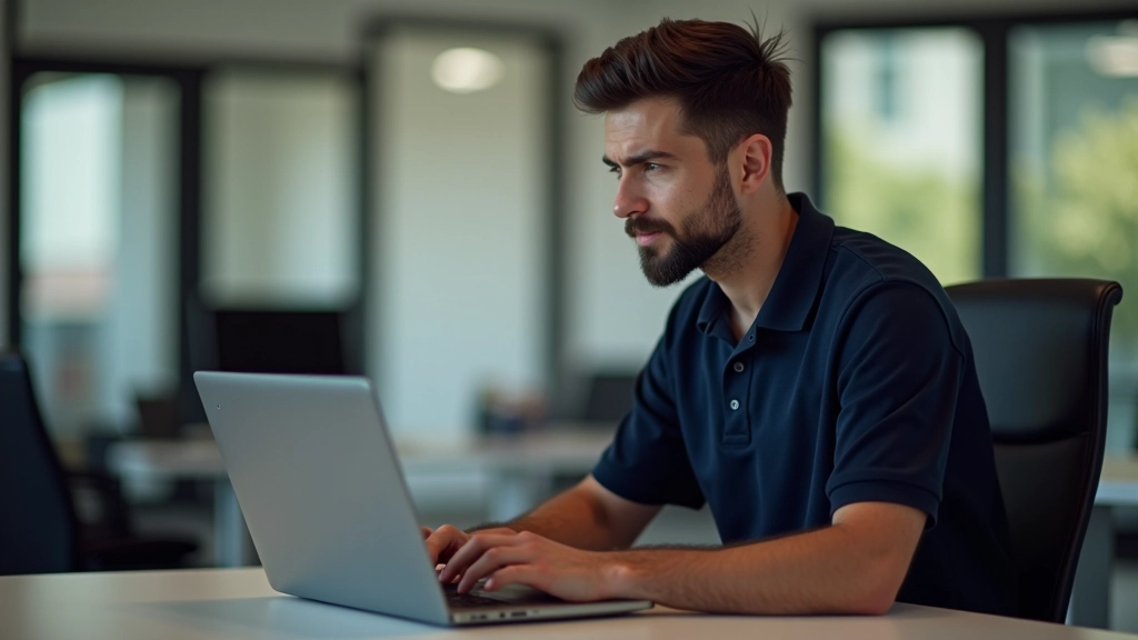 Ordinateur portable affichant une interface de recherche de mots-clés avec graphiques et données